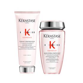 Kerastase Комплект Дженезис молочко  шампунь-ванна. фото