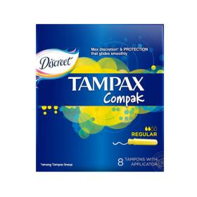Tampax Тампоны Компак с аппликатором регуляр 8. фото