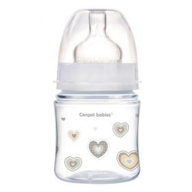  Бутылочка PP EasyStart с широким горлышком антиколиковая, 120 мл, 0 Newborn baby, цвет белый. фото