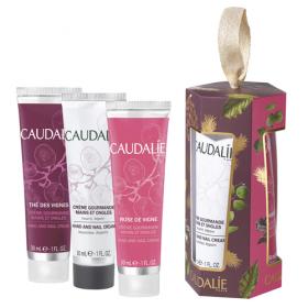 Caudalie Набор Трио изысканных кремов для рук и ногтей The Des Vignes 30 мл  Rose de Vigne 30 мл  Крем для рук 30 мл. фото