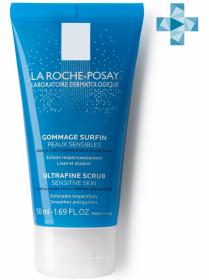La Roche-Posay Мягкий физиологический скраб для чувствительной кожи, 50 мл. фото