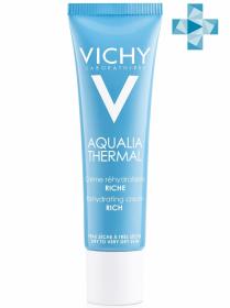 Vichy Увлажняющий насыщенный крем для сухой и очень сухой кожи лица, 30 мл. фото