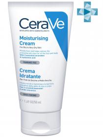 CeraVe Увлажняющий дневной крем с церамидами для сухой и очень сухой кожи лица и тела, 50 мл. фото