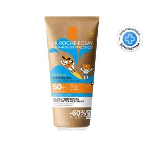 La Roche-Posay Гель для лица и тела с технологией нанесения на влажную кожу SPF 50 в эко-упаковке Dermo-pediatrics, 200 мл. фото