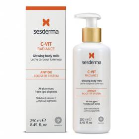 Sesderma Молочко для тела C-Vit с сияющими пигментами, 250 мл. фото
