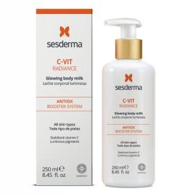 Sesderma Молочко для тела C-Vit с сияющими пигментами, 250 мл. фото