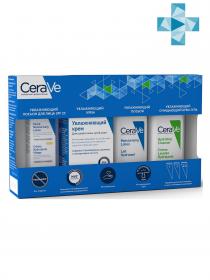 CeraVe Набор Интенсивное увлажнение Увлажняющий крем 50 мл  3 мини-продукта. фото