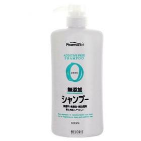 Kumano Cosmetics Шампунь на растительной основе для чувствительной кожи головы Pharmaact Mutenka Zero, 600 мл. фото