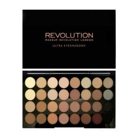 Makeup Revolution Палетка теней 32 оттенка Ultra 32 Shade Eyeshadow Palette, 20 г. фото