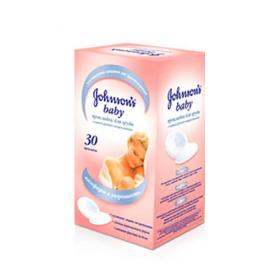Johnsons Baby Прокладки для груди в период грудного вскармливания 30 шт.. фото