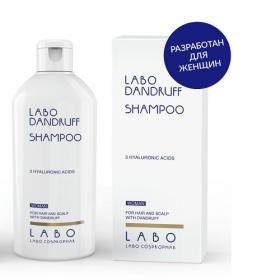 Labo Шампунь против перхоти для женщин Dandruff Shampoo-3ha, 200 мл. фото