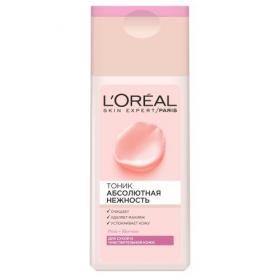 Loreal Paris Тоник для сухой и чувствительной кожи Абсолютная нежность, 200 мл. фото