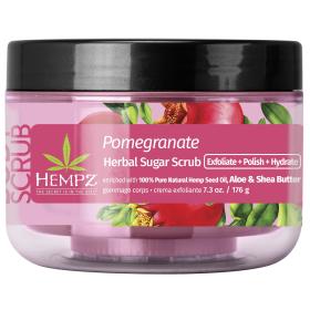 Hempz Скраб для тела сахарный с экстрактом граната Pomegranate Sugar Body Scrub, 176 гр. фото