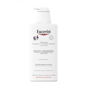 Eucerin Очищающее масло для душа и ванны для детей, 400 мл. фото