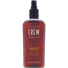 American Crew Спрей-гель для волос средней фиксации Medium Hold Spray Gel, 250 мл. фото