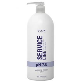 Ollin Professional Шампунь-пилинг для волос рН 7.0, 1000 мл. фото