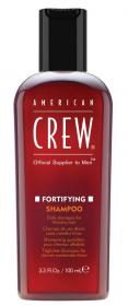 American Crew Укрепляющий шампунь для тонких волос, 100 мл. фото