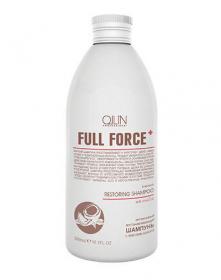 Ollin Professional Интенсивный восстанавливающий шампунь с маслом кокоса, 300 мл. фото