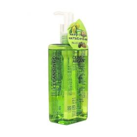 Kumano Cosmetics Масло очищающее для снятия макияжа Deve OliveArgan Cleansing Oil, 220 мл. фото