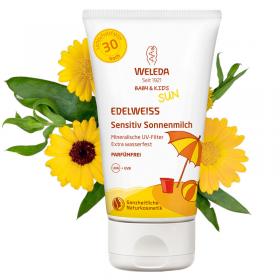 Weleda Натуральный солнцезащитный крем для младенцев и детей SPF30, 150 мл. фото