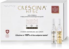 Crescina 500 Комплекс для женщин лосьон для стимуляции роста волос 10 лосьон против выпадения волос 10. фото