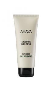 Ahava Суперфод Смягчающий крем для рук Браунколь и Куркума Smoothing Hand Cream Kale  Turmeric, 100 мл. фото