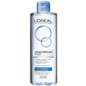 Loreal Paris Мицеллярная вода для нормальной и смешанной кожи, 400 мл. фото