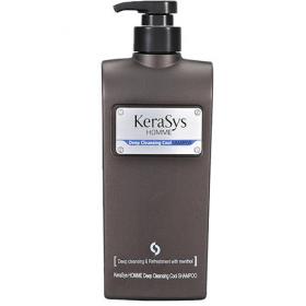 Kerasys Шампунь освежающий мужская серия Homme Deep Cleansing Cool, 550 мл. фото