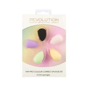 Makeup Revolution Набор цветных корректирующих спонжей Mini Pro Colour Correct Sponge Set. фото