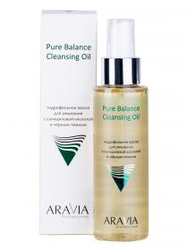 Aravia Professional Гидрофильное масло для умывания с салициловой кислотой и чёрным тмином Pure Balance Cleansing Oil, 110 мл. фото