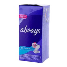 Always Олвейс,  Женские гигиенические прокладки на каждый день Normal Single. фото