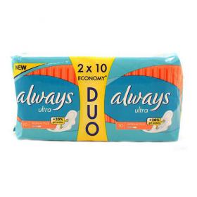 Always Олвейс,  Женские гигиенические прокладки Ultra Normal Plus Duo. фото