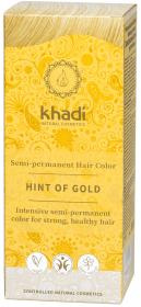 Khadi Растительная краска для волос золотистый оттенок 100 г. фото
