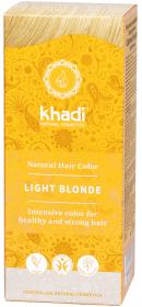 Khadi Растительная краска для волос светлый блондин 100 г. фото