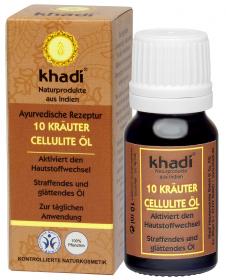 Khadi Антицеллюлитное масло для тела 10 растений 10 мл. фото