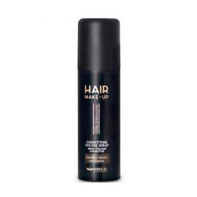 Brelil Professional Спрей-макияж для волос, темный каштан, 75 мл. фото
