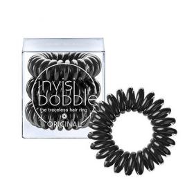 Invisibobble Резинка-браслет для волос True Black черный. фото