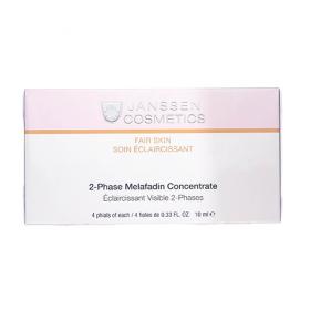 Janssen Cosmetics Двухфазный осветляющий комплекс 2-Phase Melafadin Concentrate, 4 х 10 мл. фото