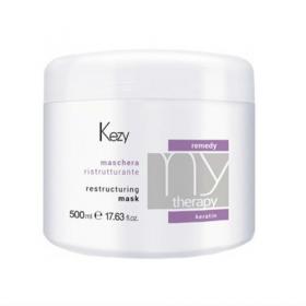 Kezy Маска реструктурирующая с кератином Restructuring Mask My Therapy Remedy Keratin, 500 мл. фото