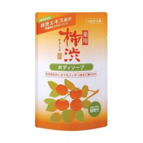 Kumano Cosmetics Жидкое мыло для тела хурма и гиалуроновая кислота Kakishibu, сменная упаковка 350мл. фото