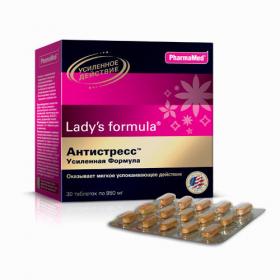 Ladys Formula Антистресс Усиленная формула таблетки 950 мг 30. фото