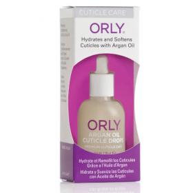 Orly Аргановое масло для увлажнения и смягчения кутикулы Argan Cuticle Oil Drops, 18 мл. фото