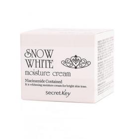 Secret Key Крем для лица увлажняющий, осветляющий Snow White Moisture Cream, 50 г. фото