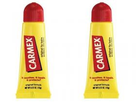 Carmex Набор Бальзам для губ классический 10 гр2 штуки. фото