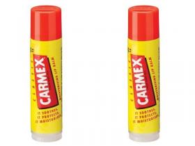 Carmex Набор Бальзам для губ классический 4,25 гр2 штуки. фото