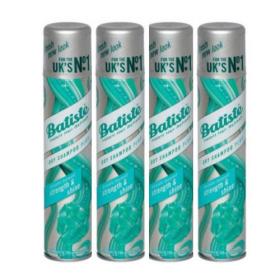 Batiste Комплект StrengthShine Сила и блеск Сухой шампунь 4 шт х 200 мл. фото