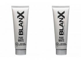 Blanx Набор Pro Pure White Зубная паста Про-чистый белый2 штуки. фото