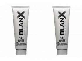 Blanx Набор Pro Pure White Зубная паста Про-чистый белый2 штуки. фото