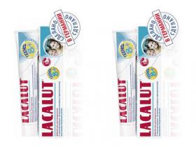 Lacalut Набор Зубная паста Тинс зубной гель 8 50 мл2 штуки. фото