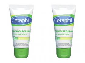 Cetaphil Набор Увлажняющий защитный крем 50 мл2 штуки. фото